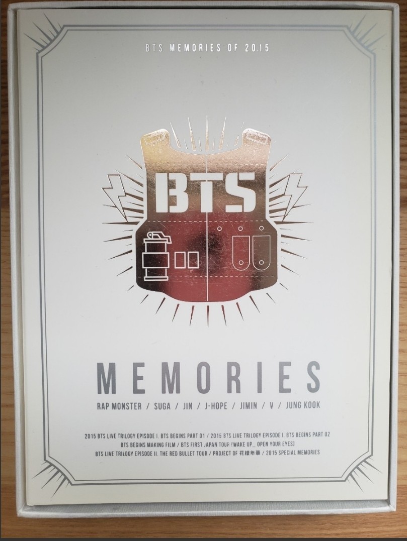 防弾少年団 Memories DVD BTS 日本語字幕 タワレコ 限定盤 付属品