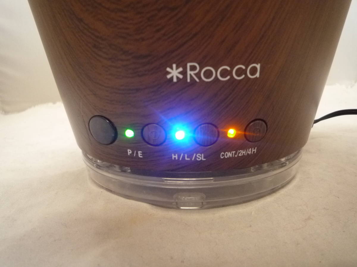 ☆Rocca　超音波式加湿器　ロッカ　RC-KW1401　ダークウッド_画像3