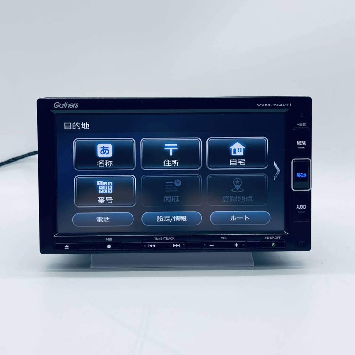 ホンダ ギャザーズ 純正 ナビ VXM-194VFI 地デジ(フルセグ) CD USB