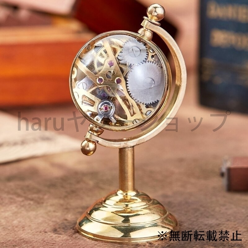 送料無料新品 高級円形 回転振り子式 置き時計 ecousarecycling.com