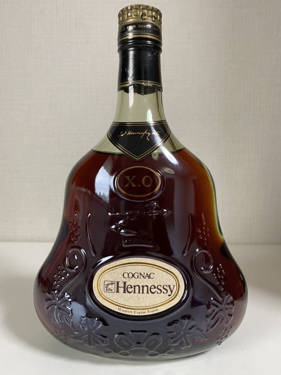 古酒・未開栓】Hennessy XO ヘネシーXO グリーンボトル 金キャップ