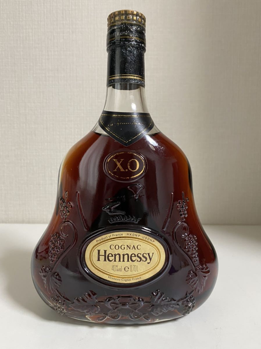 古酒・未開栓】Hennessy XO ヘネシーXO クリアボトル 金キャップ 700ml