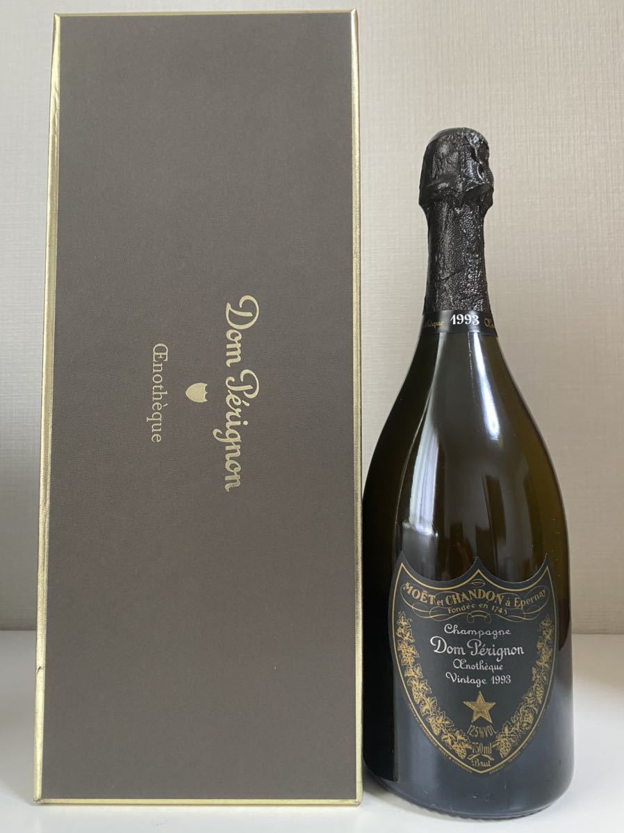 【古酒・未開栓】Dom Perignon ドンペリニヨン エノテーク 1993 750ml 12.5％ 箱付 ドンペリ_画像1