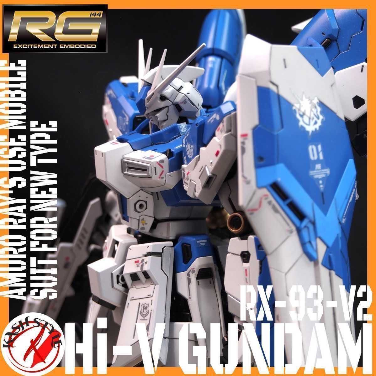 RG ハイニューガンダム(改修+全塗装)完成品-