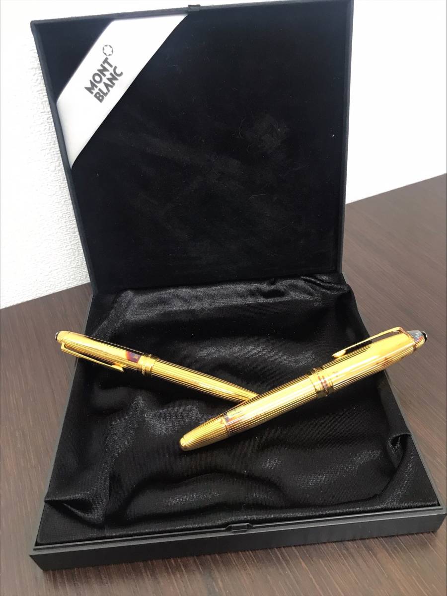 8177 ☆希少品☆ MONTBLANC モンブラン 万年筆 ボールペン マイ