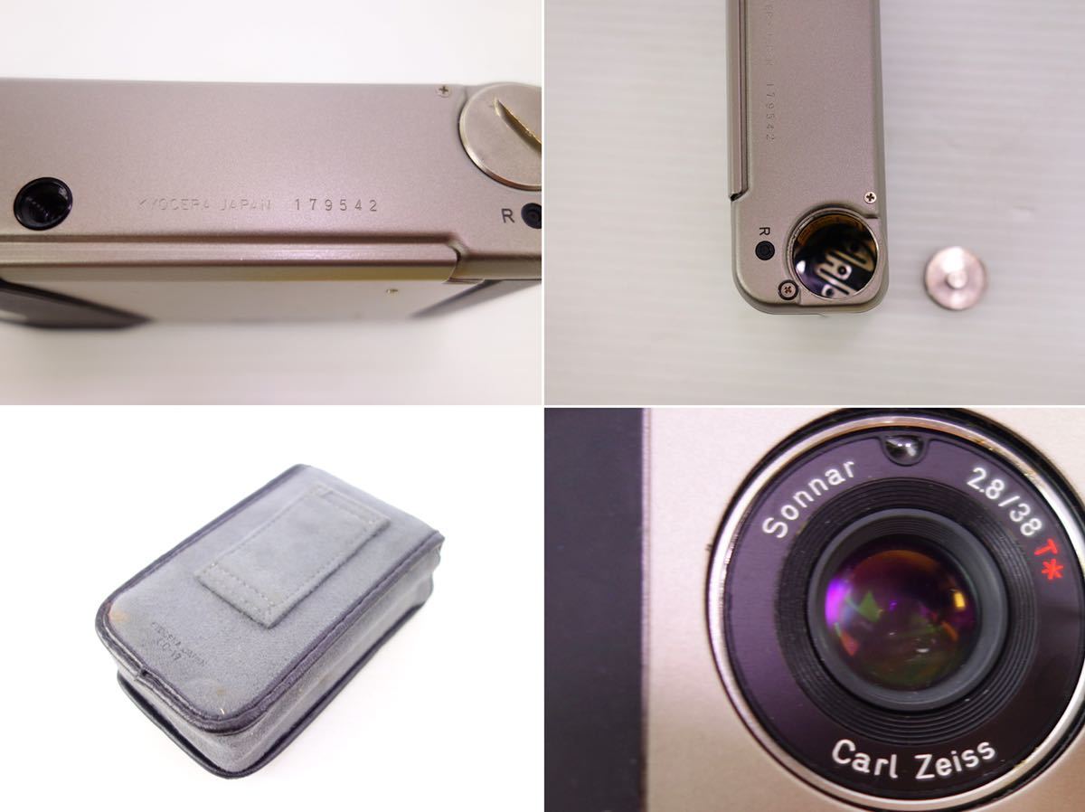 ☆CONTAX T2 Titan Black コンパクト フィルムカメラ コンタックス