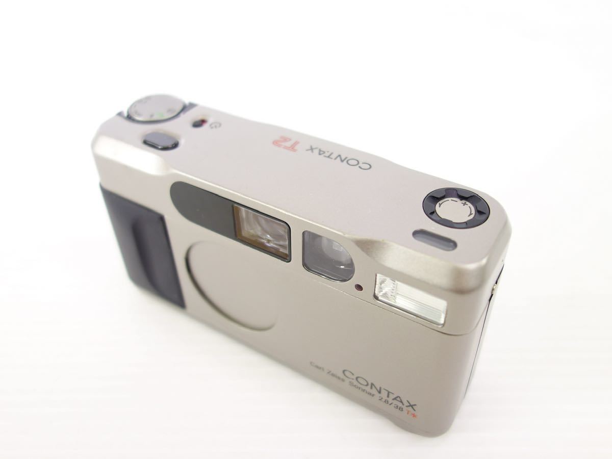 ☆CONTAX T2 Titan Black コンパクト フィルムカメラ コンタックス