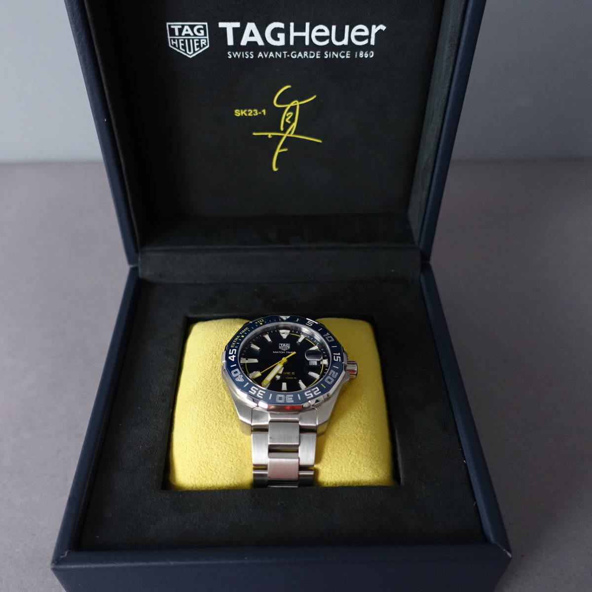 ☆美品☆TAG HEUER/タグホイヤー/日本限定モデル400本/香川真司モデル/SK-23/キャリバー5時計/オリジナルケース/ウォッチ