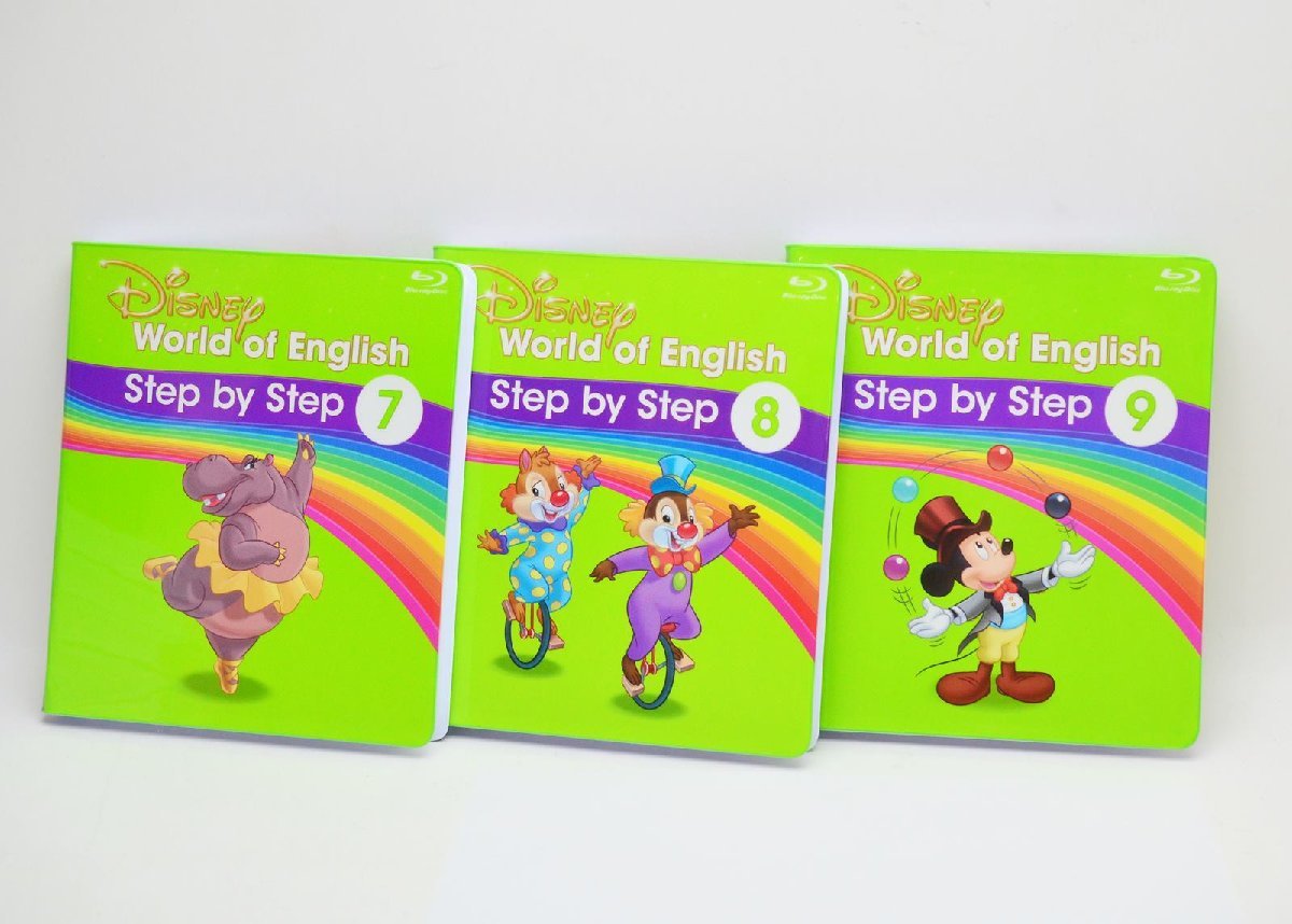 美品 12巻セット DWE ブルーレイディスク ディズニー ワールドオブイングリッシュ Disney World of English Step by Step _画像5