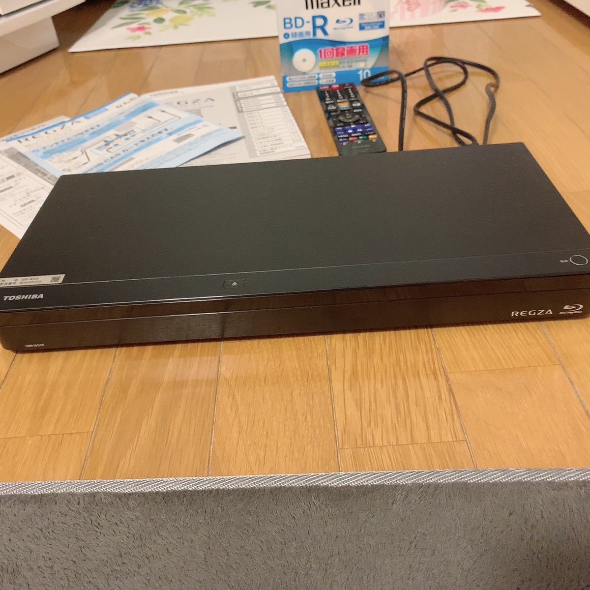 TOSHIBA REGZA レグザブルーレイDBR-W508 録画用BD-R付き | contifarma.pe