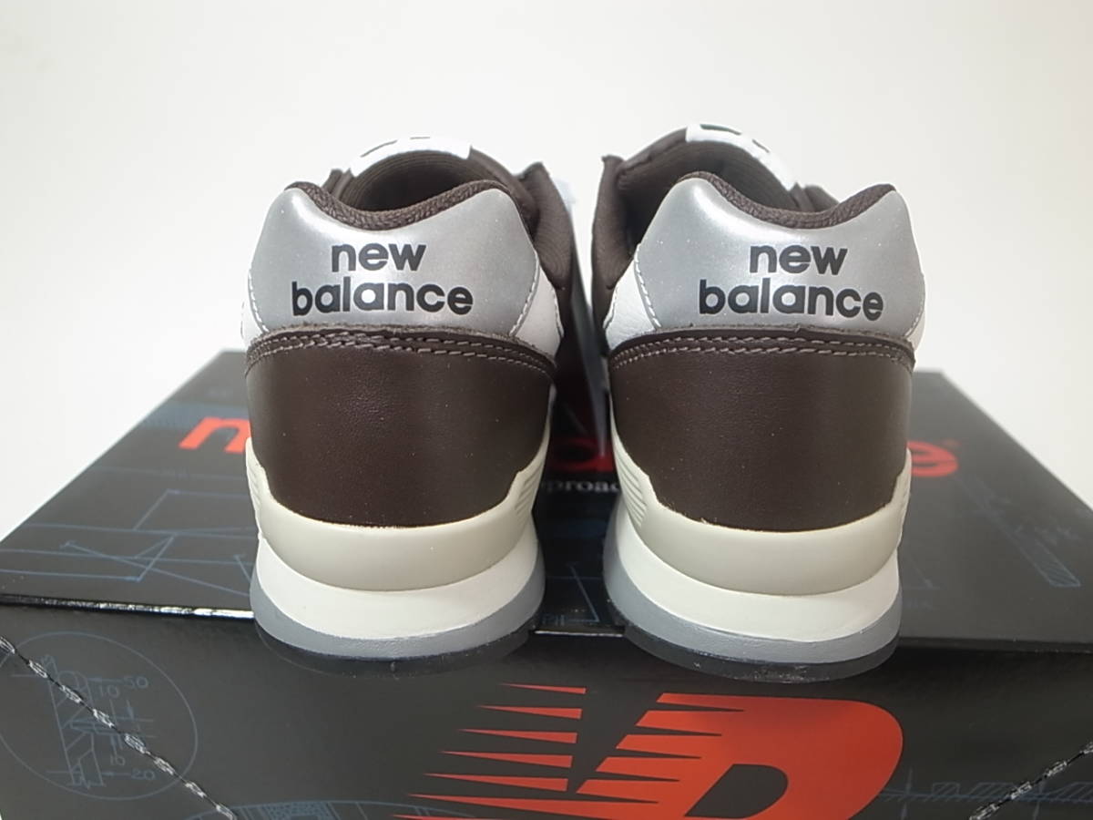 [ free shipping prompt decision ]NEW BALANCE CM996NH 23cm US5 new goods all leather model natural leather worn te-ji color BROWN Brown x gray tea She's naru limitation 
