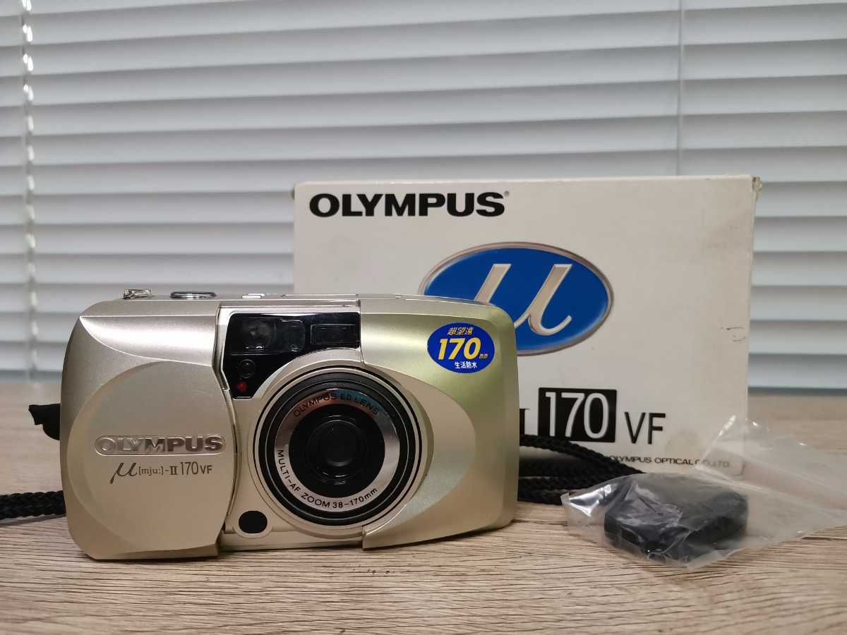 OLYMPUS オリンパス μ-II 170VF 箱付き コンパクトカメラ #22 www