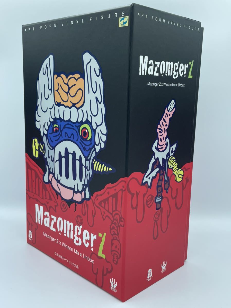 新品 UNBOX INDUSTRIES Mazinger Z × Winson Ma シルバーメタリックVer