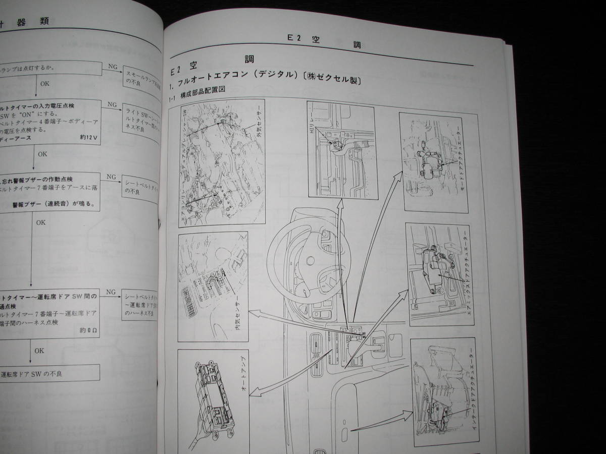 .最安値★S13型シルビア【E-PS13型/E-KPS13型系】整備要領書 1992年1月（平成4年）_画像5