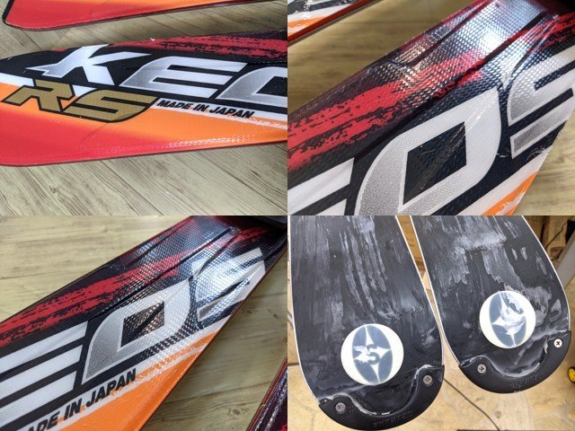 7og501/スキー板■2016 オガサカ KEO'Sケオッズ RS 155cm■マーカー RACE ビンディング【G73】_画像7
