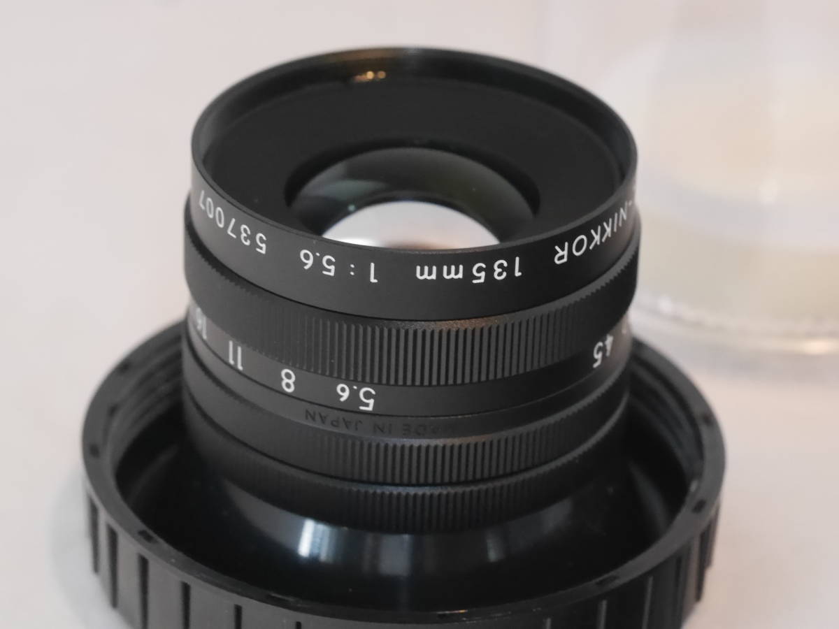 ☆NIKON ELニッコール 135mm F5.6 EL-NIKKOR 引き伸ばしレンズ ☆NIKON ELニッコール 135mm F5.6 EL-NIKKOR 引き伸ばしレンズ