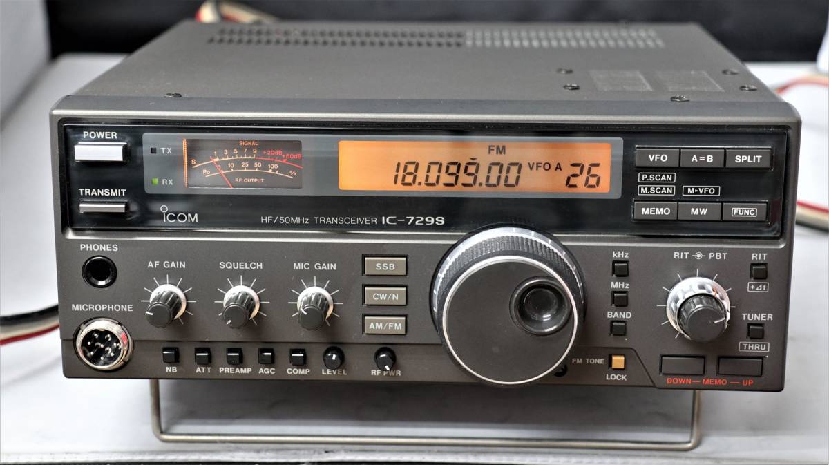 アイコムHF無線機 HF～50Mhz １０W IC-729S の商品詳細 | 日本