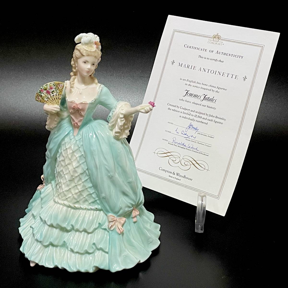最も COALPORT 春③ フィギュリン1992 陶器人形 ecousarecycling.com