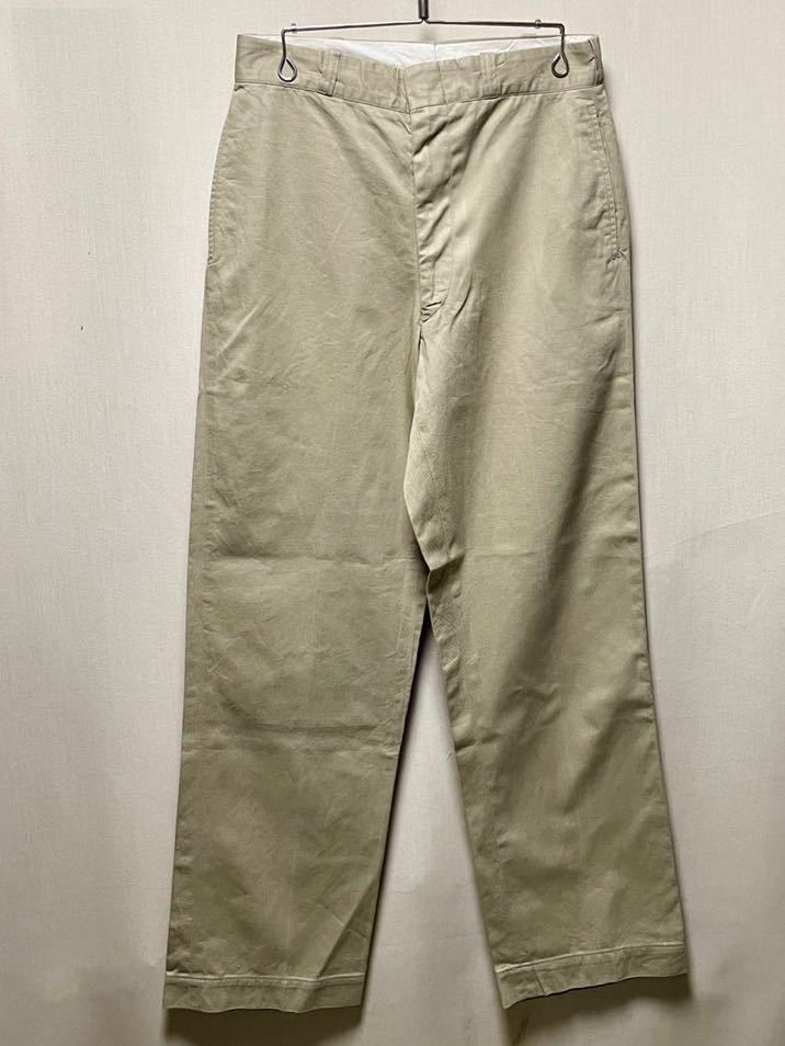 1960s US .Military Twill Pants Size W31 L33