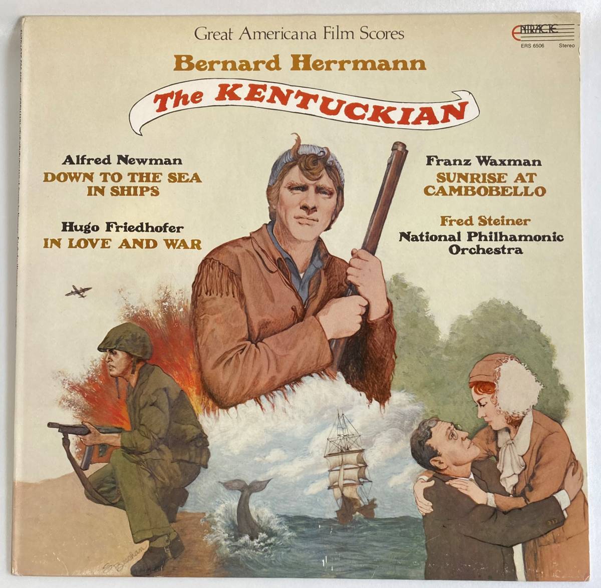 ケンタッキー人 (1955) バーナード・ハーマン,他　 米盤LP ENTRACTE ERS6506 STEREO_画像1
