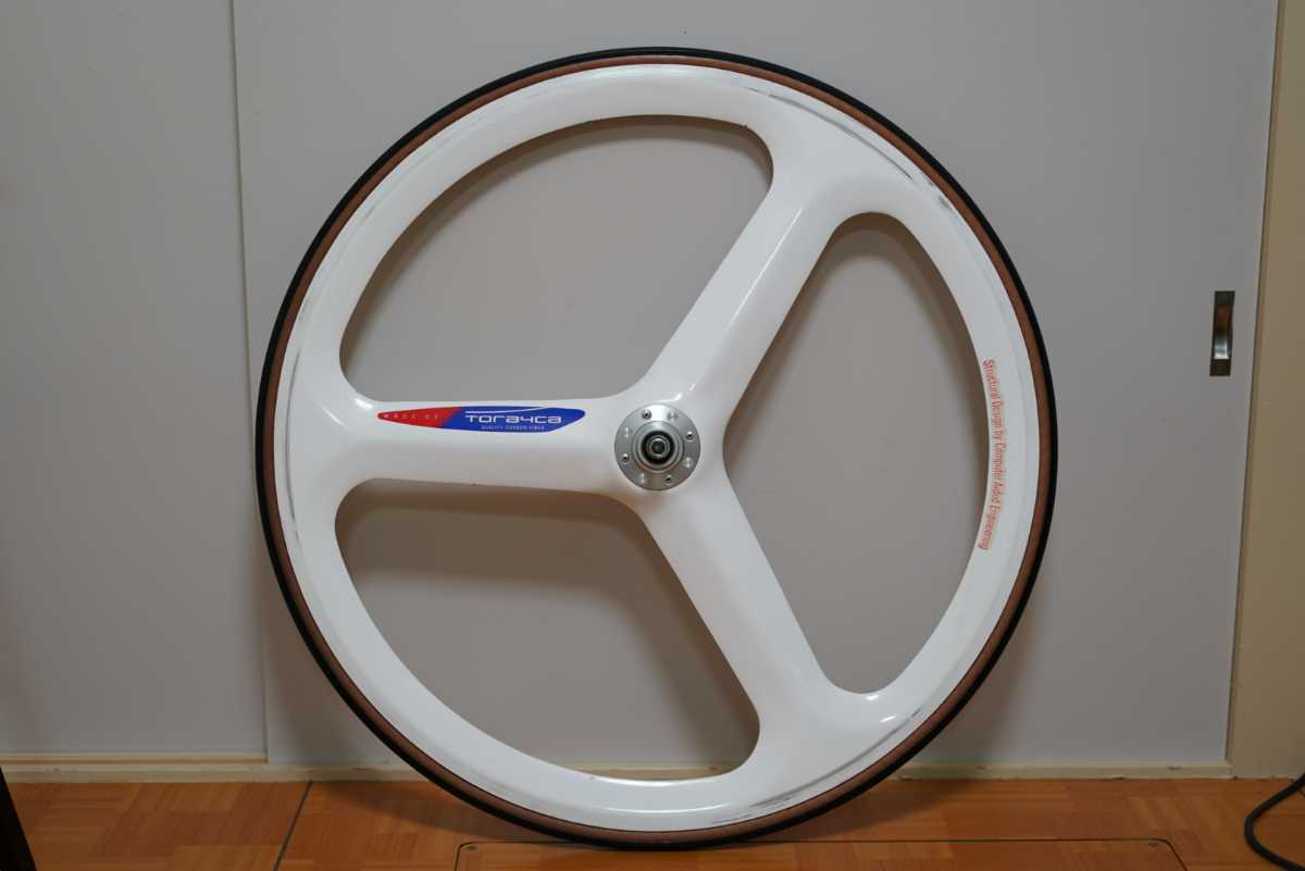 トレカ Torayca バトンホイール リア 700C チューブラー 126mm ボス