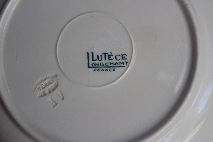 フランスアンティーク★LONGCHAMP☆スープ皿 LUTECEの画像10
