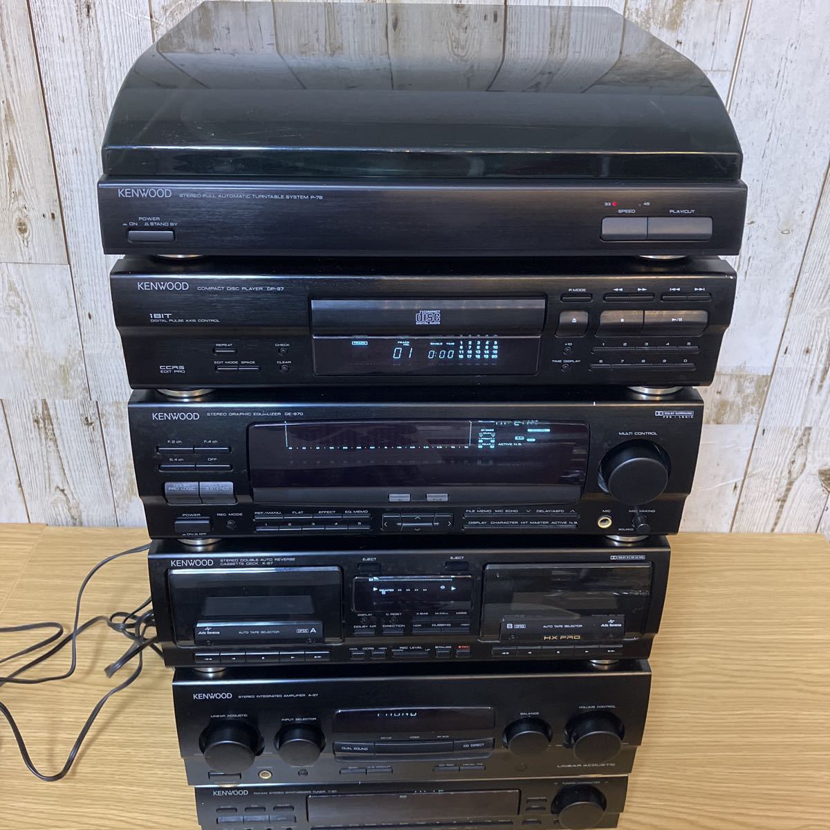 Yahoo!オークション - KENWOOD システムコンポ P-78 DP-97 GE Yahoo!オークション - KENWOOD システムコンポ P-78 DP-97 GE
