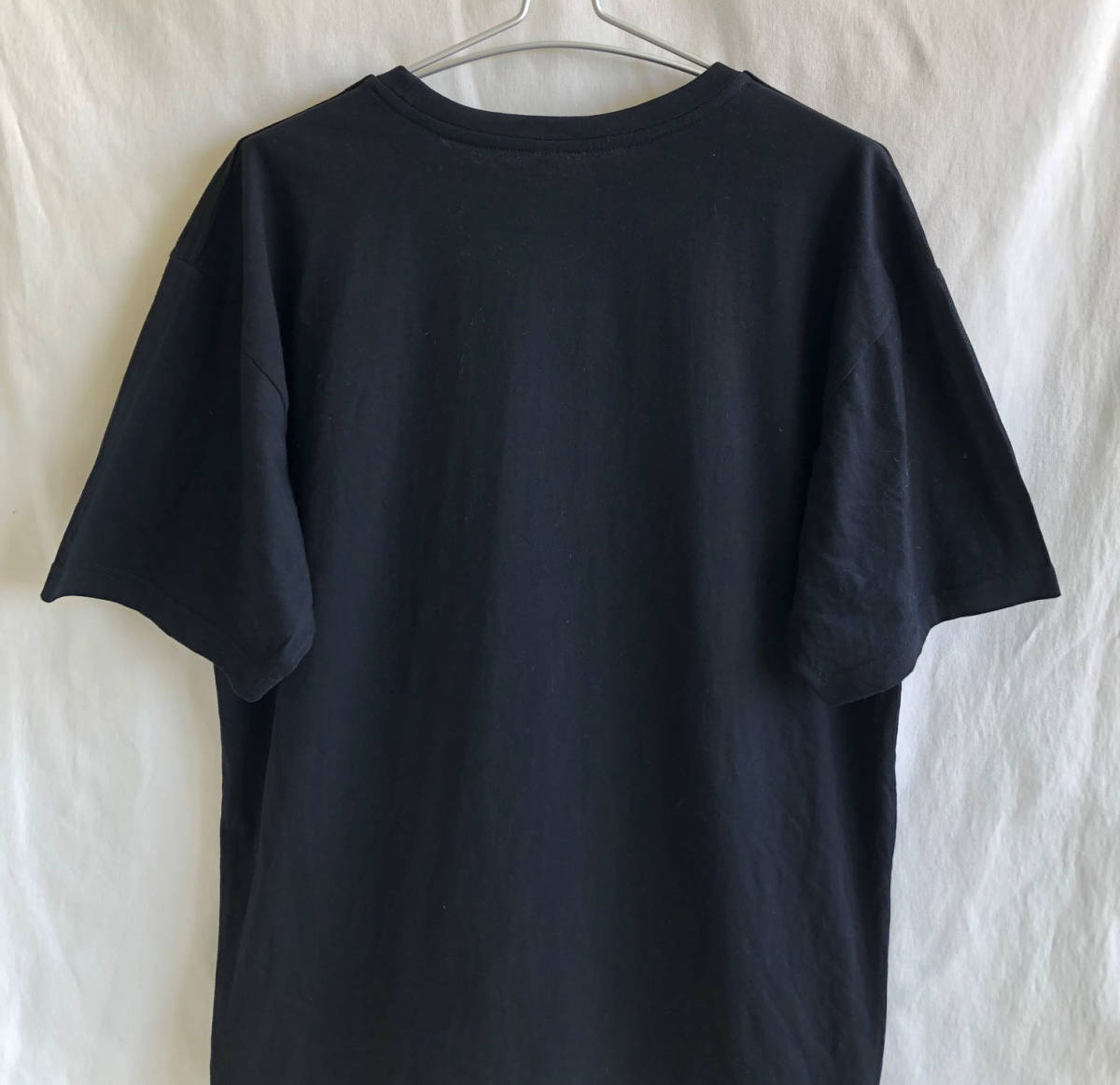 [80\'s Vintage / Бали meido]BALI TRADITIONAL ART футболка / черный /XL/ большой размер / pop искусство / этнический / очень редкий (om-225-2l)