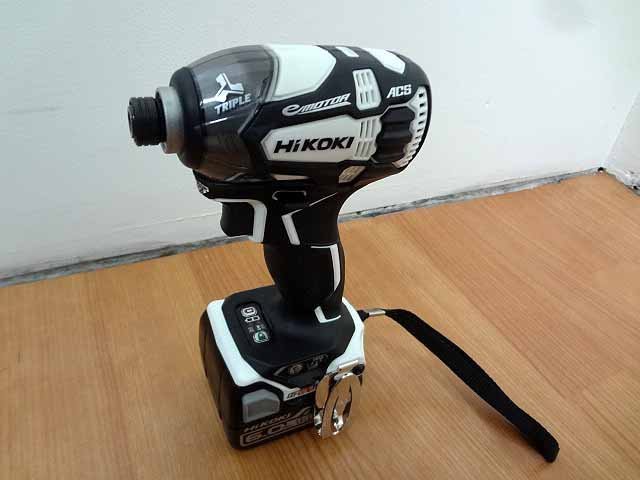 HiKOKI インパクトドライバ 14.4V ホワイト セット WH14DDL2 E22-01