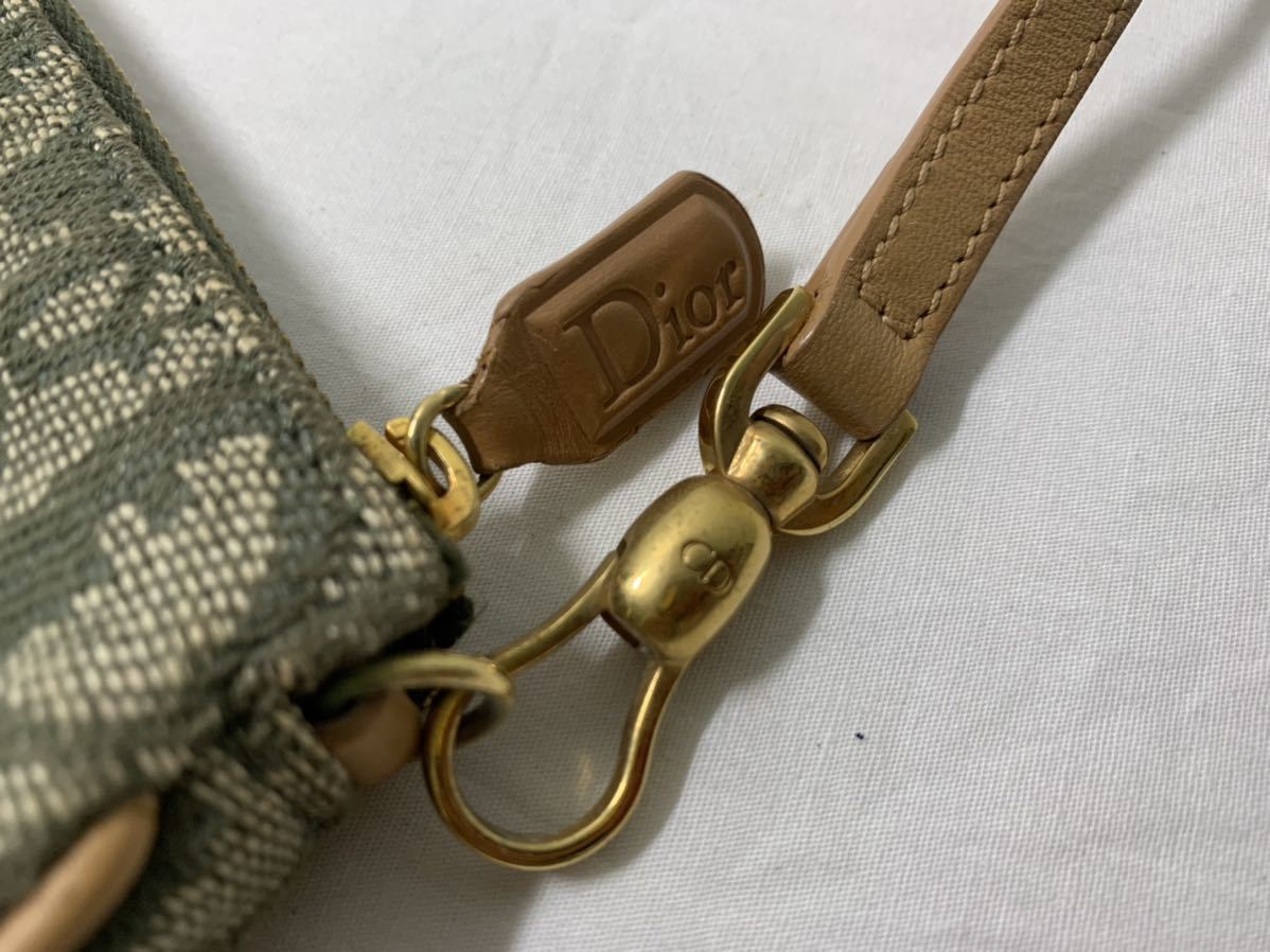 S014) ☆美品☆ Christian Dior クリスチャンディオール サドルバッグ