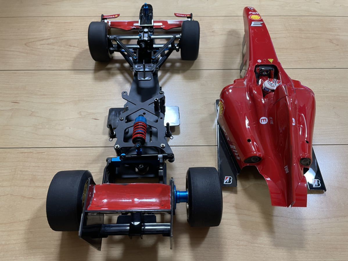 タミヤ F104 PRO2 未走行品(一部中古部品使用) フェラーリF60 タミヤ F104 PRO2 未走行品(一部中古部品使用) フェラーリF60