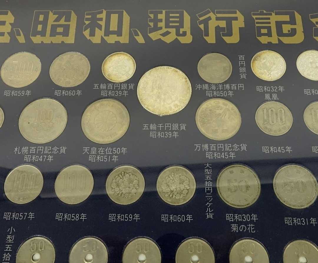 【江戸〜昭和】本物保証 貨幣一覧 天保通宝 1円銀貨 竜一銭 寛永通宝 記念貨幣_画像4