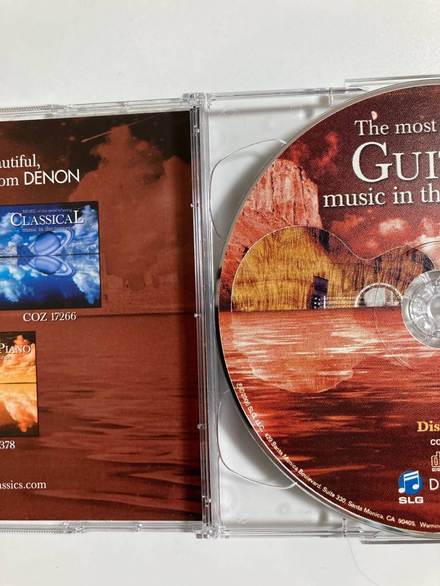 【クラシック/ヒーリング】「THE MOST RELAXING GUITAR MUSIC IN THE UNIVERSE」(レア)中古CD2枚組、USオリジナル初盤、CL-2_画像5