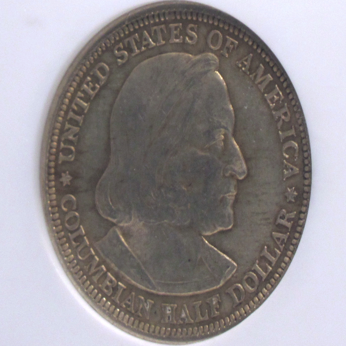 1892年 アメリカ 50c 銀貨 NGC MS62 コロンブス アメリカ大陸到着 400周年記念硬貨_画像7