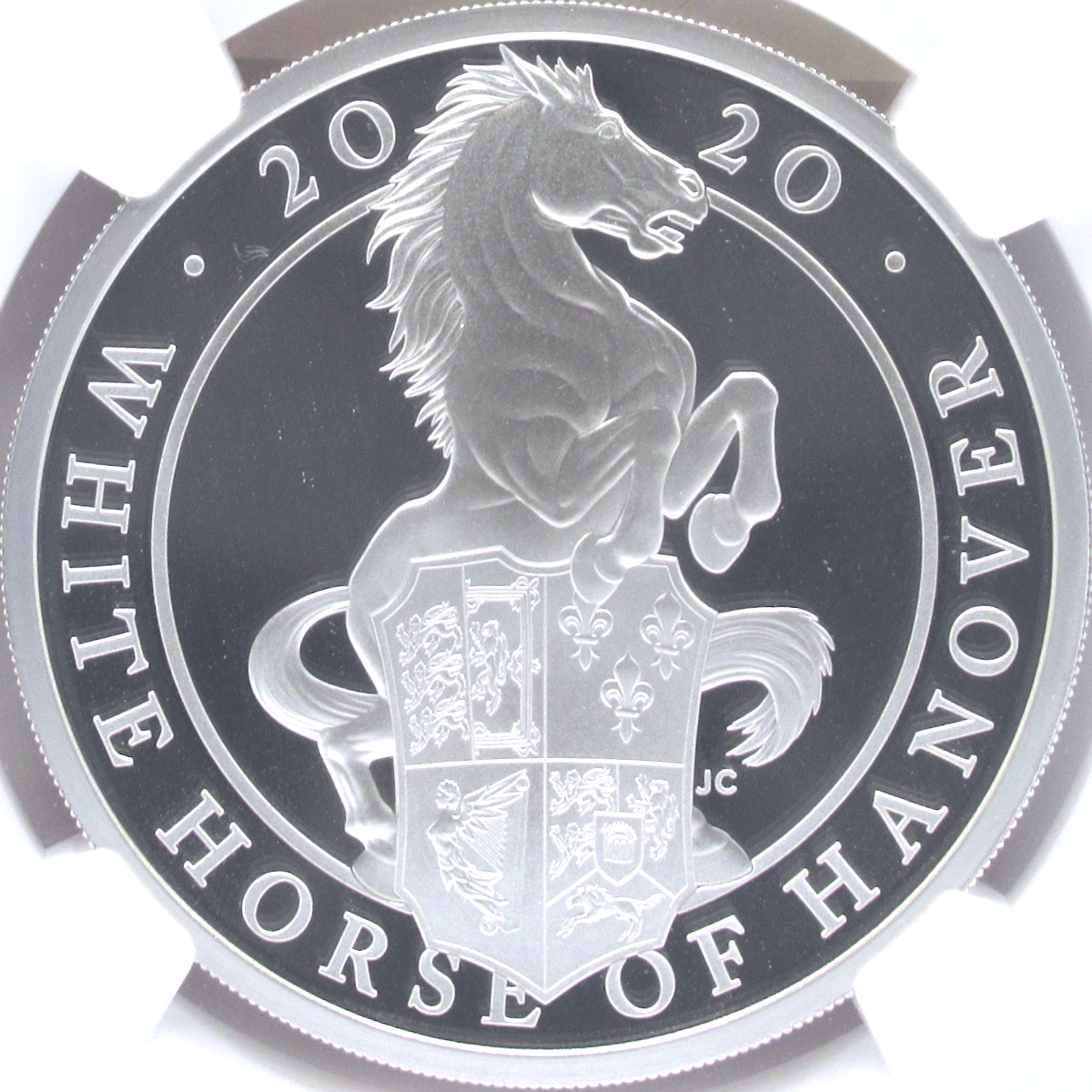 最高鑑定 BOX付き』2020年 イギリス 2ポンド銀貨 NGC PF70 ULTRA CAMEO
