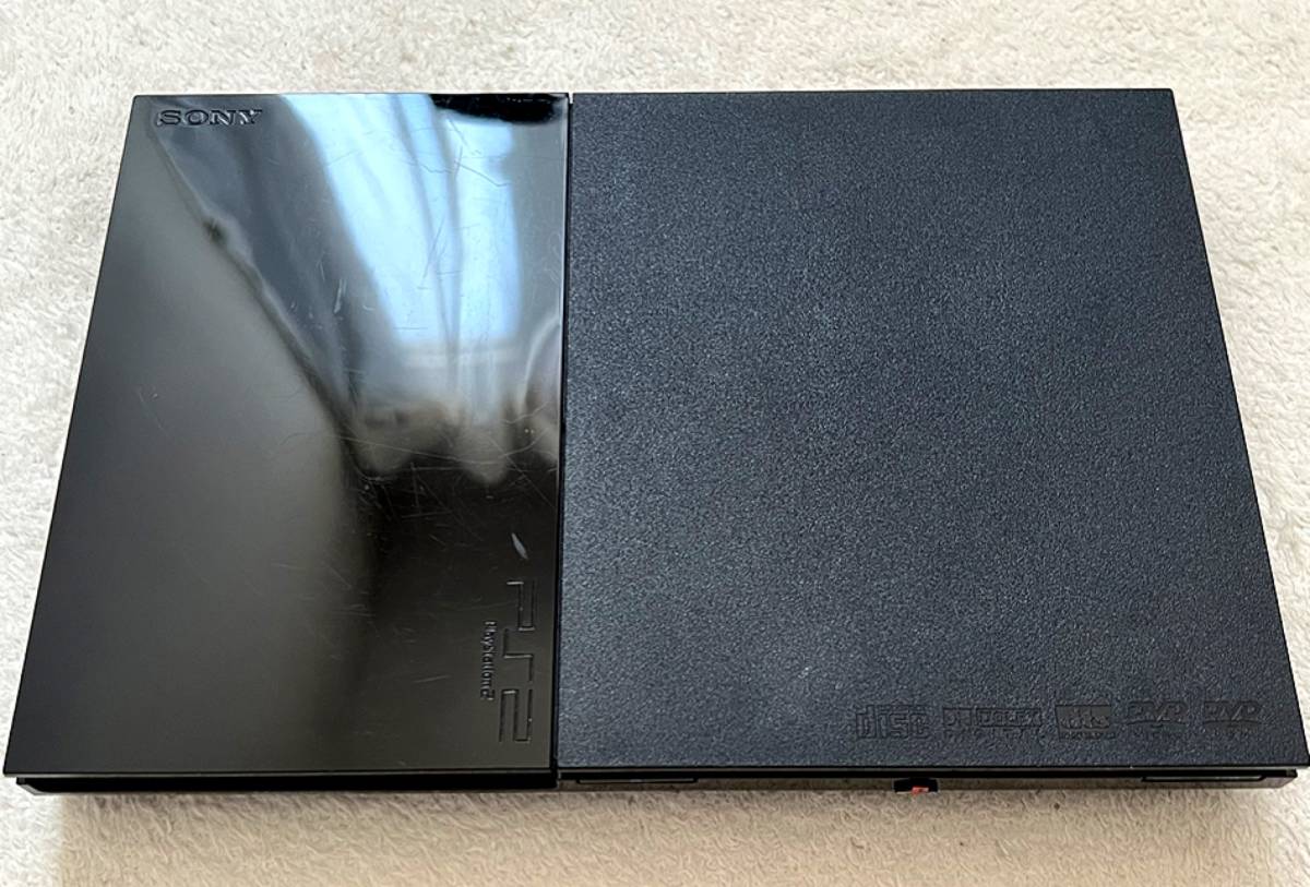 PS2 プレイステーション2 本体 SCPH-90000CB チャコールブラック