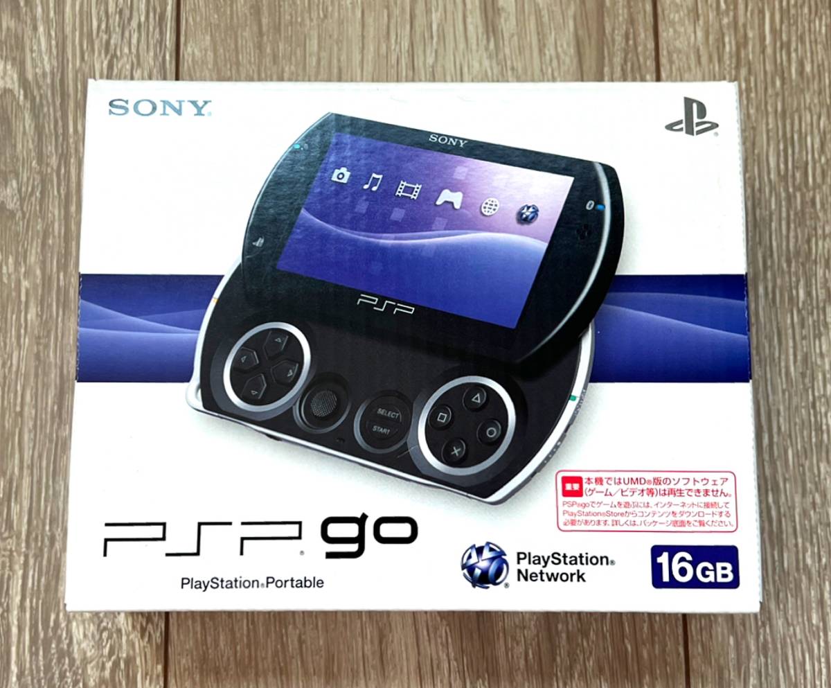 直販卸し売り PSP go 16GB 箱説付き 付属品有り 携帯用ゲーム本体 