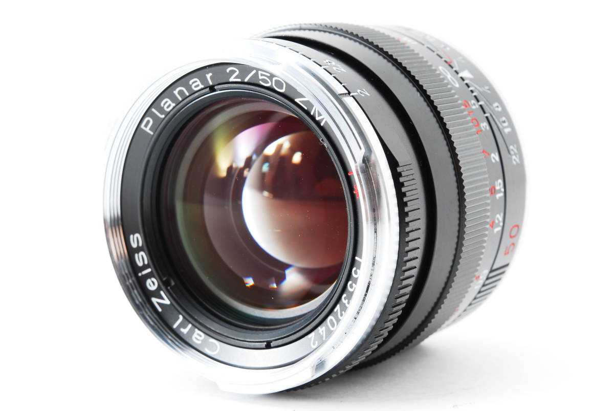 美品】Carl zeiss Planar T* 50mm F2 ZM For Leica M Mount #r185
