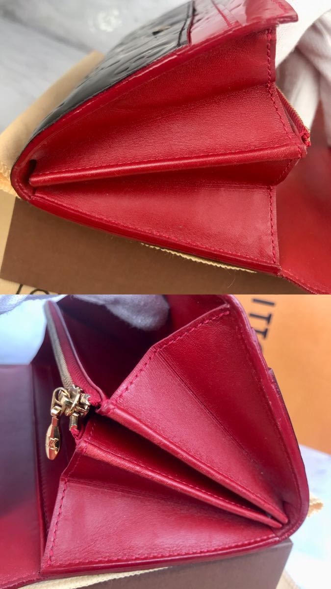 本物保証 1円 極美品 LOUISVUITTON レッド×マットブラック