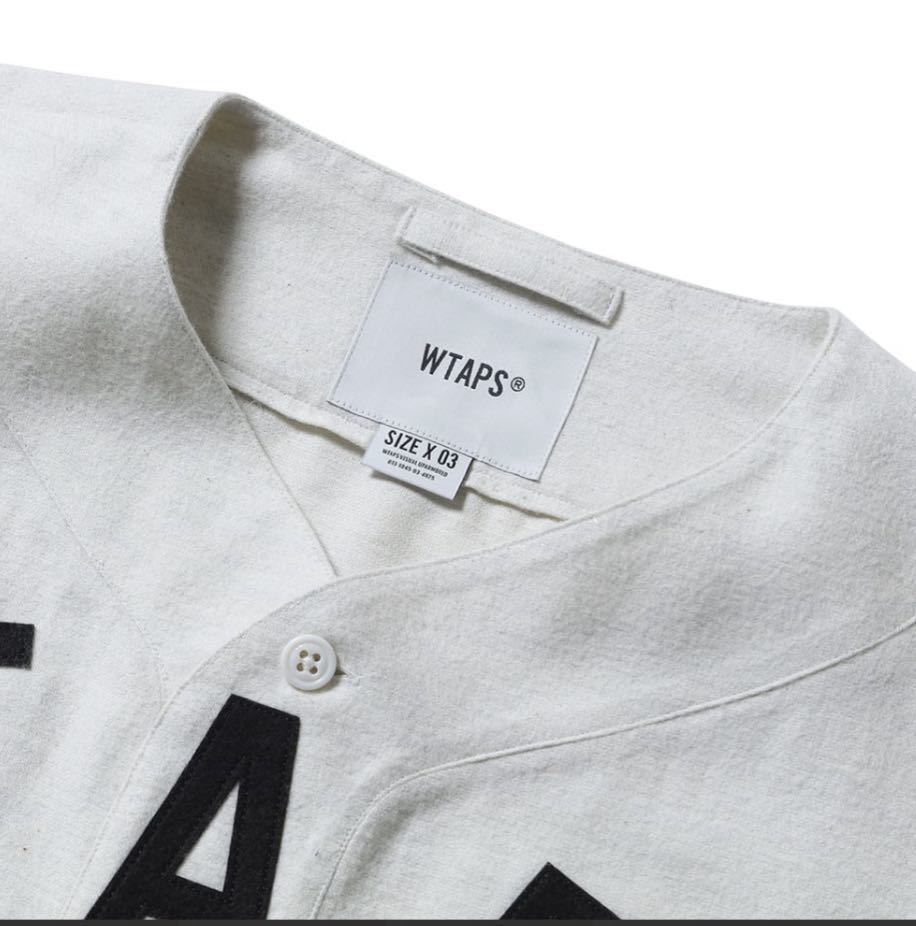 WTAPS 2022SS LEAGUE SS WHITE Lサイズ ダブルタップス リーグ ベース