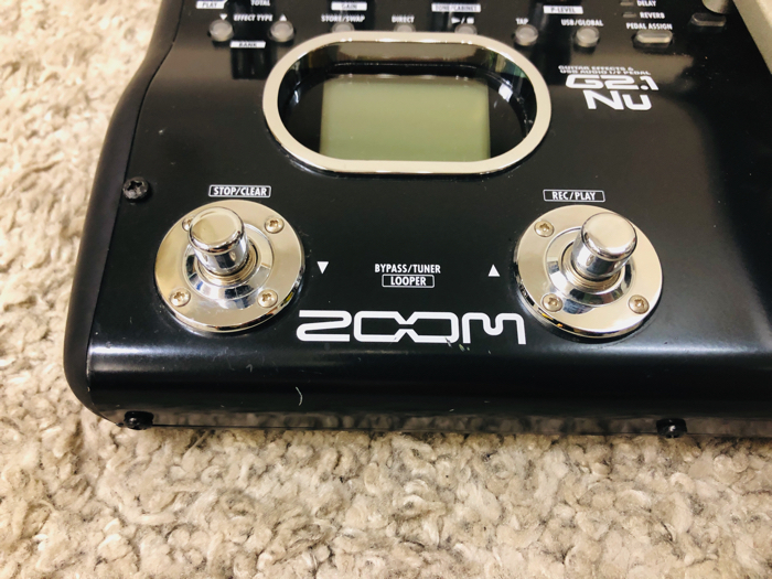 ZOOM G2.1Nu / ズーム ギター コンパクトマルチエフェクター【電源アダプター付き】♪_画像4