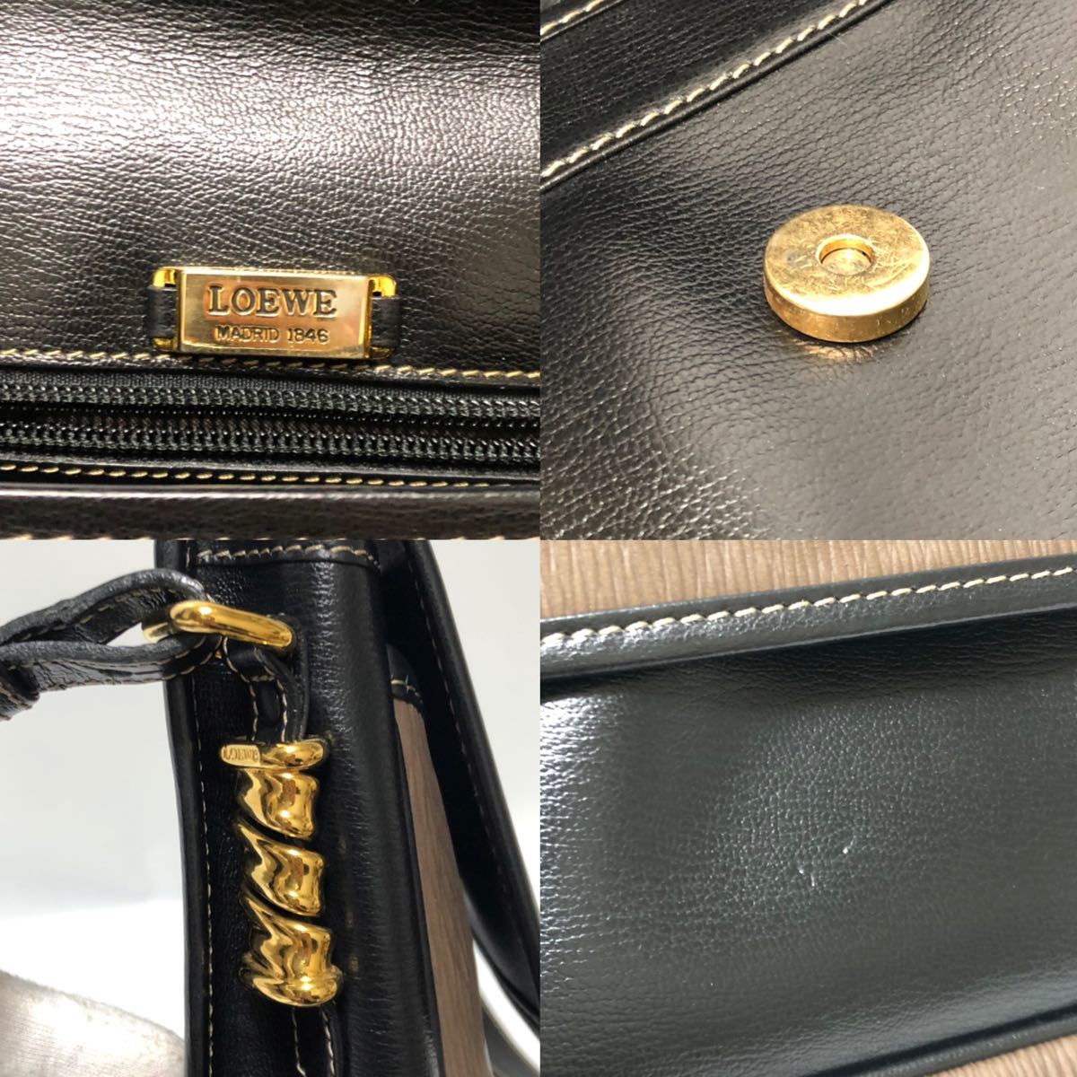美品】LOEWE ロエベ ベラスケス ショルダーバッグ ツイスト金具 ccorca.org