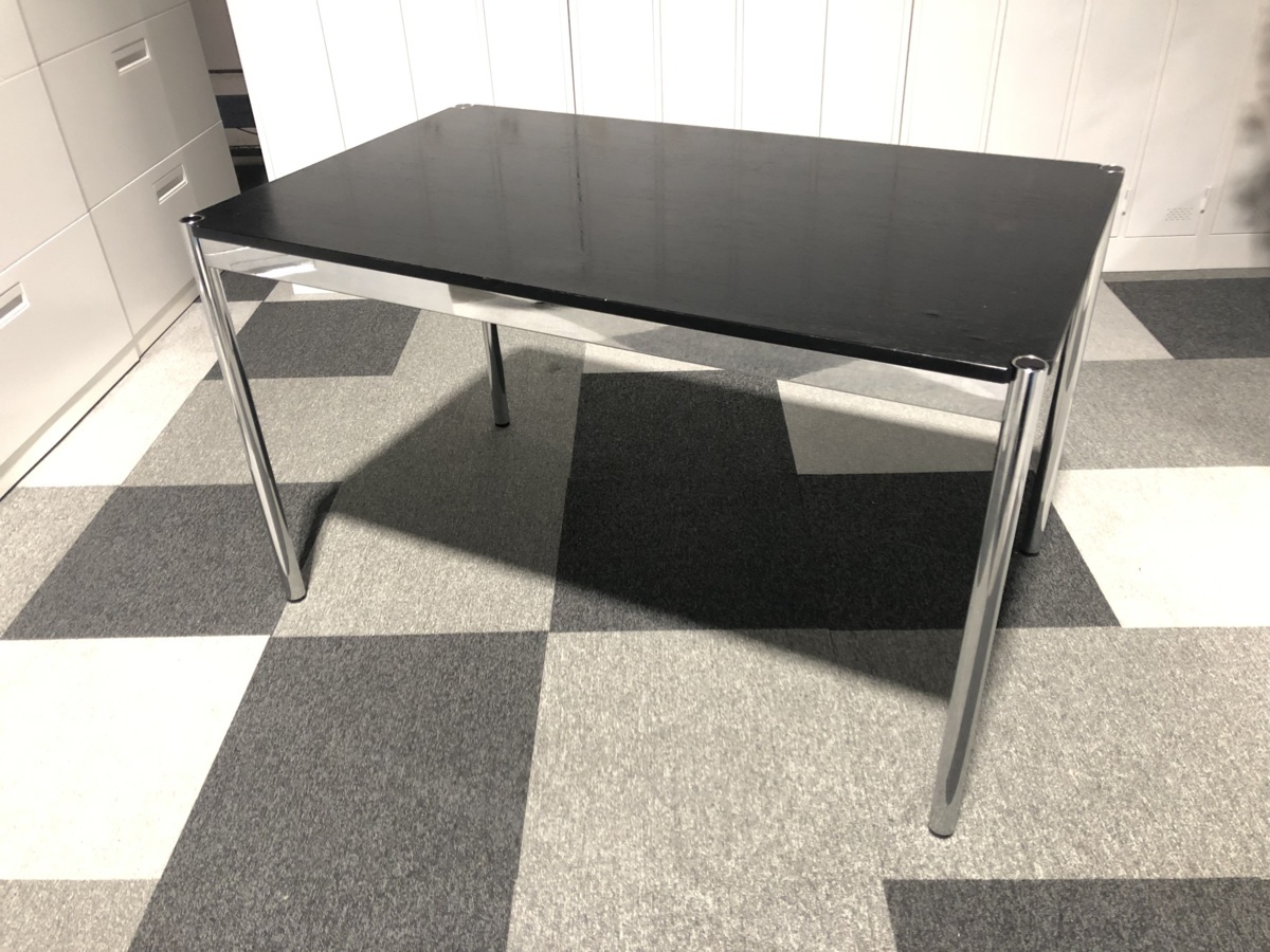 ◇USM Haller◇USMハラー テーブル 幅1250x奥行750x高さ740(mm) (黒