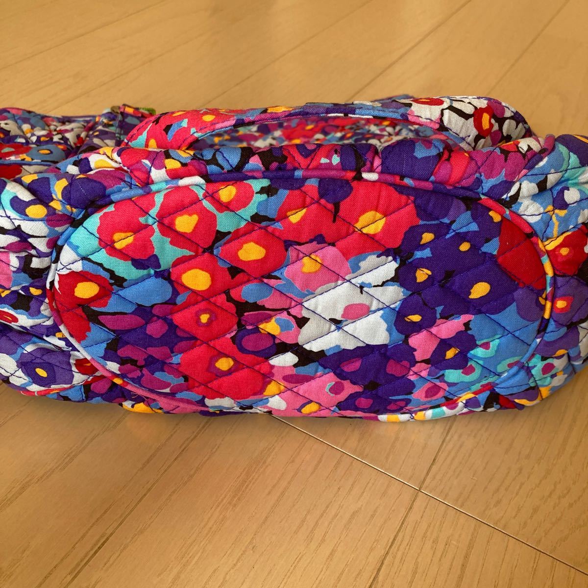 【未使用新品】 Vera Bradley 花柄 キルティングバッグ