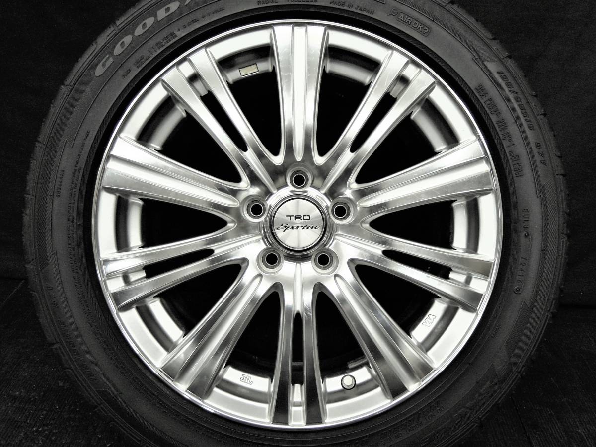 ☆超美品!! TRD SPORTIVO SP4 PCD100-5H+195/55R16 4本SET ☆超美品!! TRD SPORTIVO SP4 PCD100-5H+195/55R16 4本SET