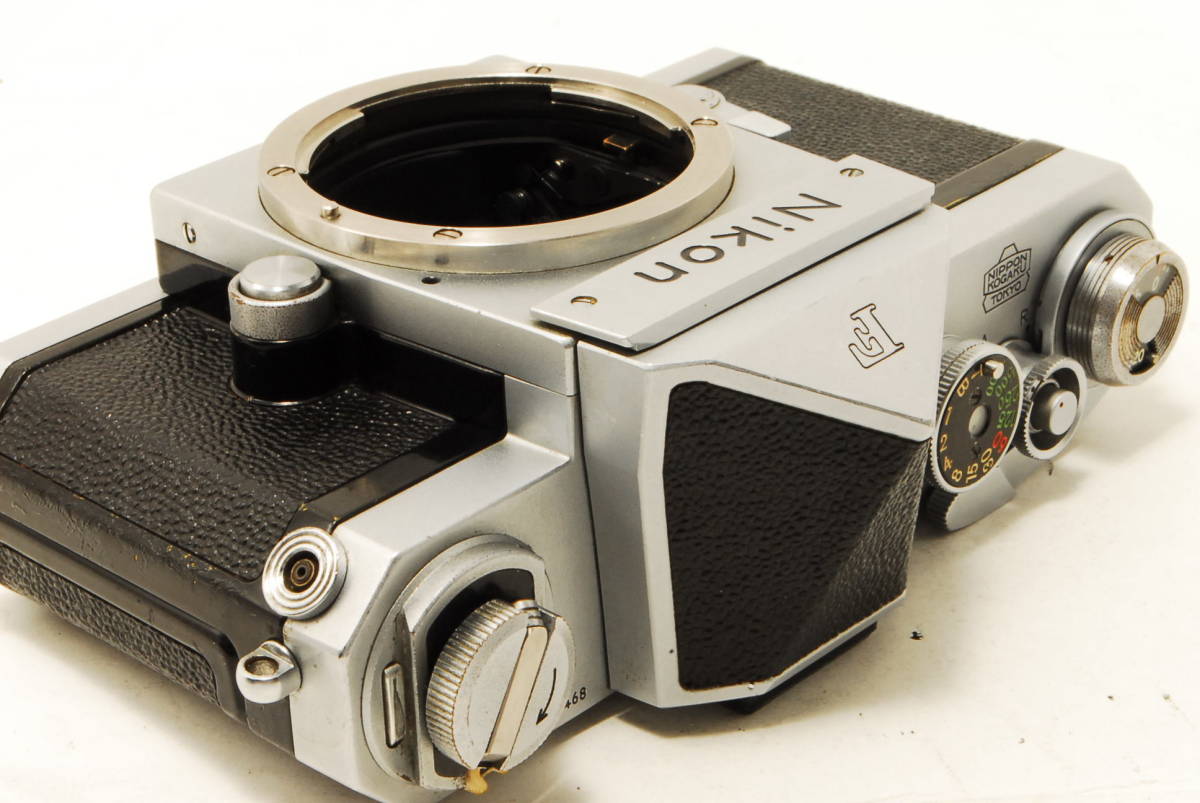 ☆完動品☆ ニコン Nikon F アイレベル シルバー フィルカメラ-