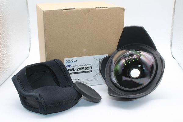 Fisheye フィッシュアイ UWL-28M52R 水中ワイドコンバージョンレンズ
