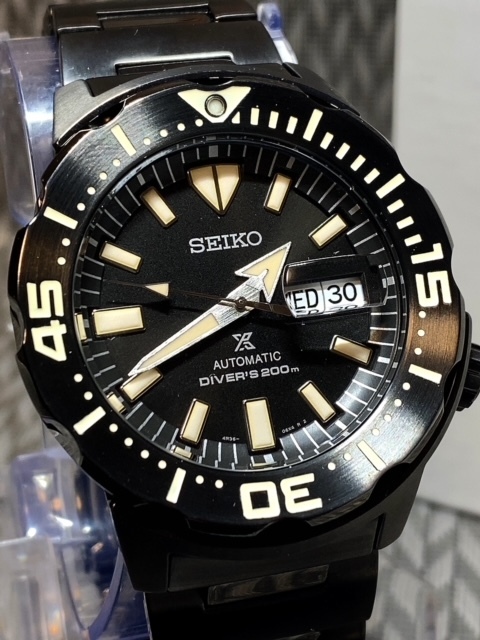 ◇SEIKO セイコー プロスペック ダイバーズ /ブラックモンスター-