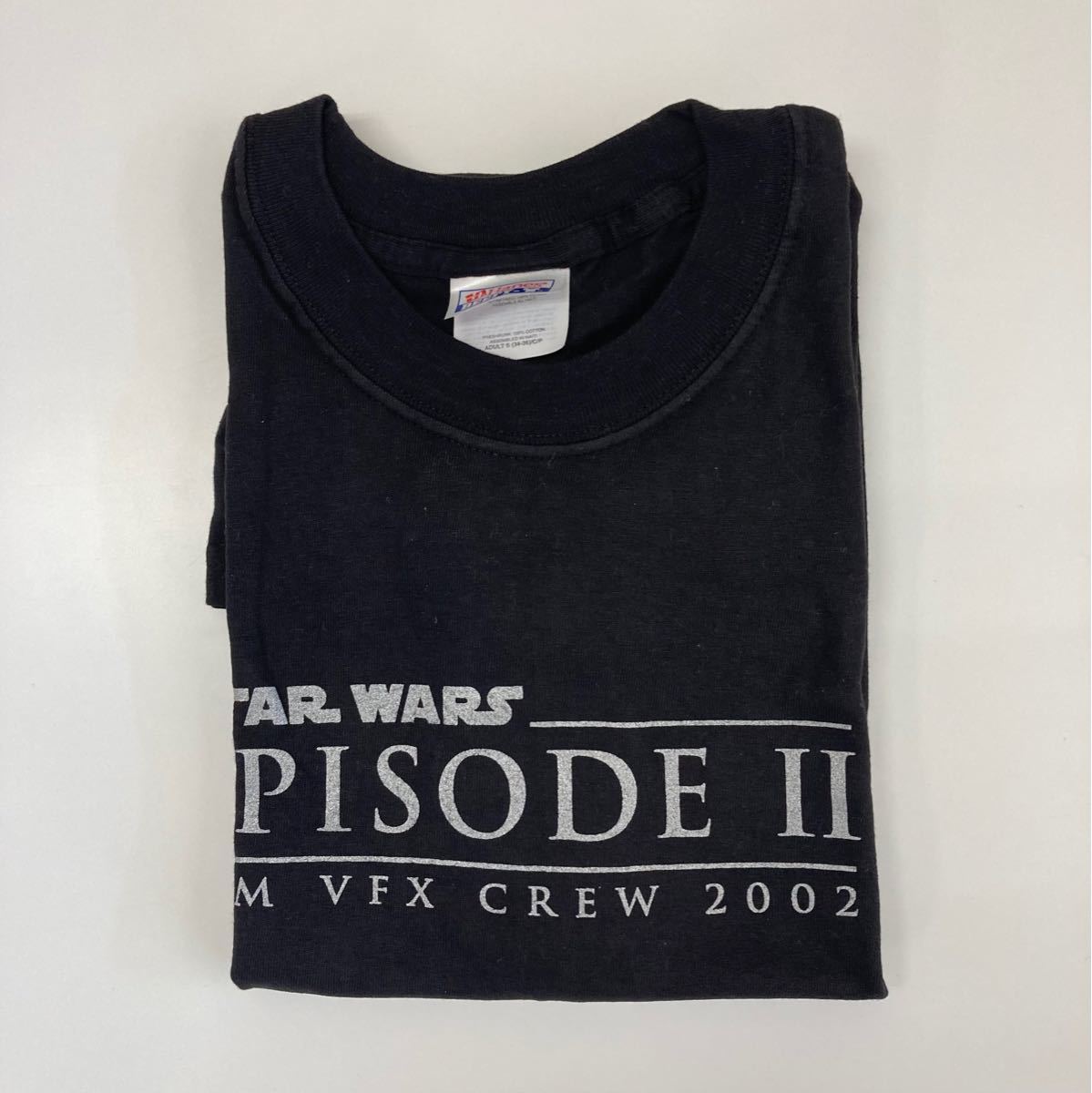 激レア】STAR WARS ILM VFX CREW T-SHIRT EPISODE2 ATTACK OF THE