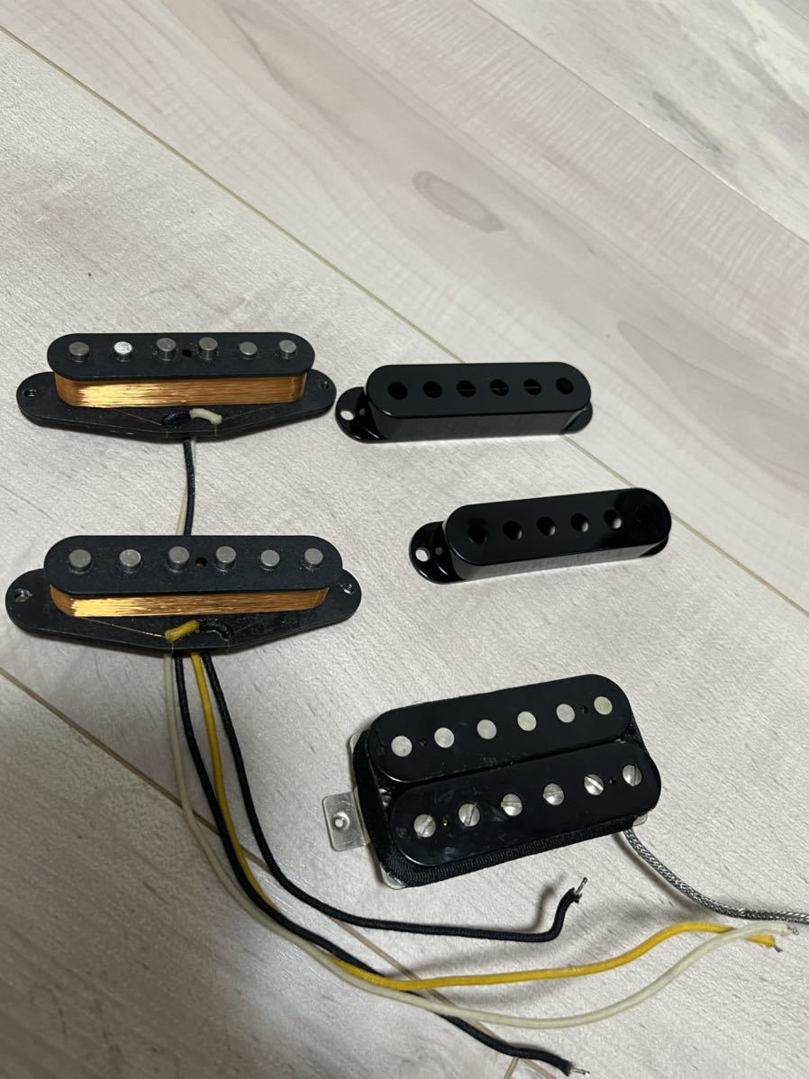 Raw Vintage RV-60 ピックアップ SSH セット ハム シングル www